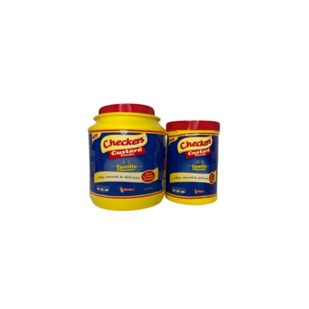 Checkers Custard Vanilla Flavor